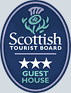 Scottish Tourist Board 3 star Guest House award
